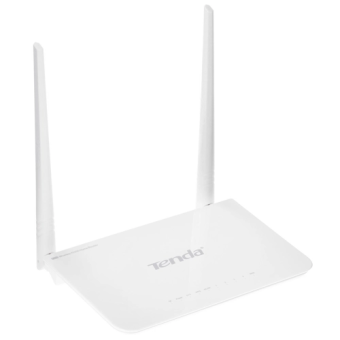 Wi-Fi роутер Tenda F300 N300 2.4 ГГц, 100 Мбит/с, белый