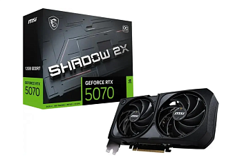 Видеокарта 12Gb MSI RTX 5070 12G SHADOW 2X OC (RTX5070) GDDR7 HDMI DP