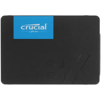 Накопитель SSD SATA 500Gb Crucial BX500 (TLC, 540/500 Мбайт/сек)