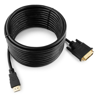 Кабель соединительный HDMI (m) < - > DVI (m),  7.5м, Single link, Cablexpert