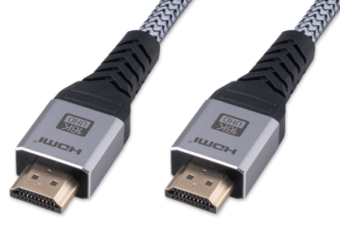 Кабель соединительный DP (m) < - > DP (m)  2.0м, ver 2.1, Cablexpert  тройной экран нейлон.оплетка с