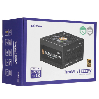 Блок питания 1000W Zalman ZM1000-TMX2SE 80 Plus Gold Black