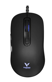 Мышь проводная Rapoo V16RGB Black