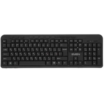 Комплект беспроводной (клавиатура+мышь) SVEN KB-C3200W USB Wireless Black