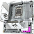 Материнская плата Socket AM5 Gigabyte B850M A ELT WF6E ICE (B850) 4*DDR5 DP mATX