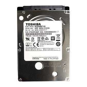 Жесткий диск_2.5" SATA .1Tb Toshiba MQ04ABF100 5400rpm 128Mb SATA-3