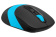 Мышь беспроводная A4Tech Fstyler FG10 2000dpi черный/синий
