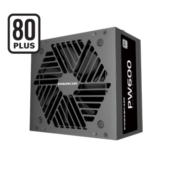 Блок питания .600W Powercase PW600 120mm, APFC, 80 Plus