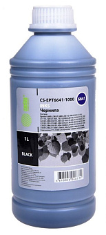 Чернила CACTUS CS-EPT6641-1000, для Epson, 1000мл, черный