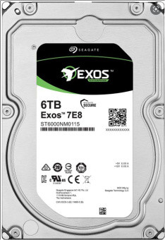 Жесткий диск SATA .6Tb Seagate Exos 7E10 7200rpm 256Mb SATA-3