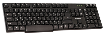 Клавиатура проводная Defender Accent SB-720 Black