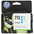 Картридж струйный HP 712 (3ED77A) для HP DesignJet T230/T630, 3-Pack, голубой