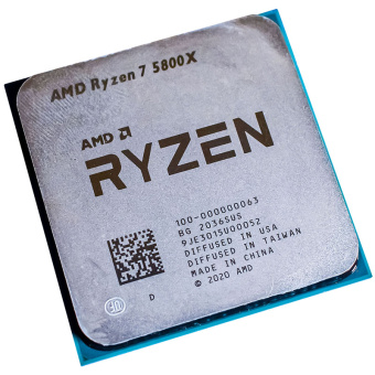 Процессор Socket-AM4 AMD Ryzen 7 5800X (3.8/32Mb/105W/8C16T) OEM