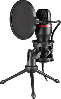 Микрофон Defender Forte GMC 300 3.5 Jack проводной черный