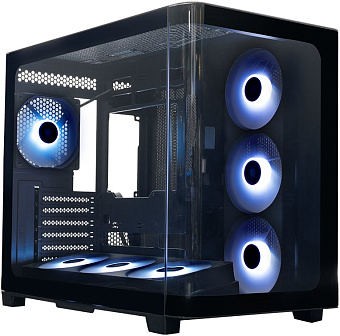 Корпус XASTRA QR500 7ARGB ATX Black (чёрный)