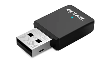 Сетевая карта USB2.0 Tenda U11 Pro 802.11ax, 5 ГГц, 900 Мбит/с, черный