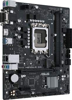Материнская плата Socket-1700 ASUS PRIME H610M-R D4-SI (H610) 2*DDR4 1*PCI-Ex16 1*PCI-Ex1 M.2 HDMI V