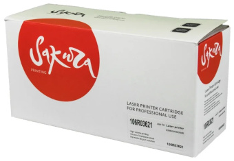 Картридж лазерный Sakura SA106R03621 (106R03621) для Xerox Phaser 3330, WorkCentre 3335, 3345, черны
