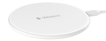 Беспроводное зарядное устройство Deppa Qi Fast Charger White