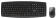 Комплект беспроводной (клавиатура+мышь) Gembird KBS-8000 Wireless (жёлтая кириллица, до 10 м) USB черный
