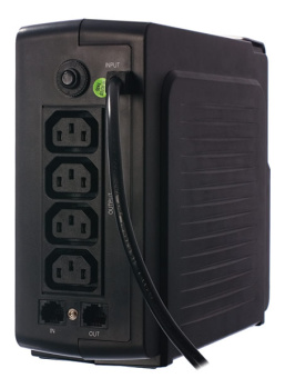 ИБП Ippon Back Office 600 4 розетки (IEC-320-C13, защ. тел. линии, защ. от перегрузок)