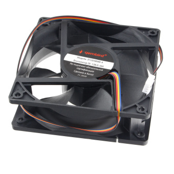 Вентилятор для корпуса 120mm Gembird D12038HM-4 (4-pin, 120x120x38mm, гидродинамический, провод 40 с