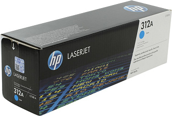 Картридж лазерный HP 312A (CF381A) для HP Color LaserJet Pro M476 (2700 стр.) голубой