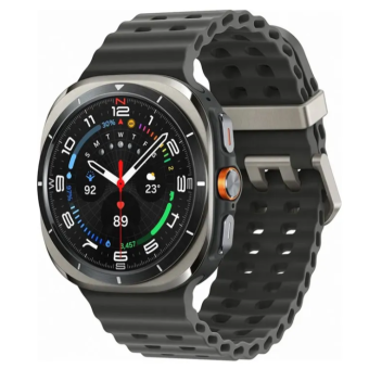 Смарт-часы Samsung Galaxy Watch Ultra 47mm 2025 LTE Silver/Black (серебристый/черный)