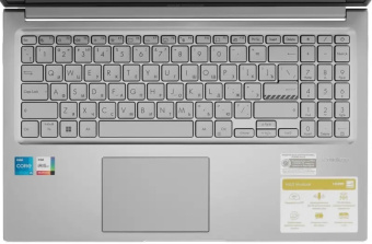 Ноутбук ASUS VivoBook X1502VA-BQ490 i7 13620H/16G/512 SSD/15.6"FHD/DOS/Silver (серебристый)