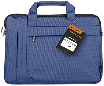 Сумка для ноутбука 15" Canyon CNE-CB5BL3 полиэстер, синий