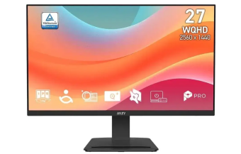 Монитор 27" MSI MP273Q E7 (IPS 2560x1440 75Hz HDMI DP) черный