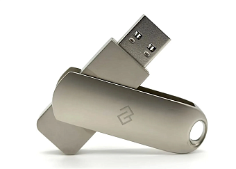 Флешка 128Gb Digma DRIVE3 USB3.0 металлический корпус, серебристый (DGFUL128A30SR)