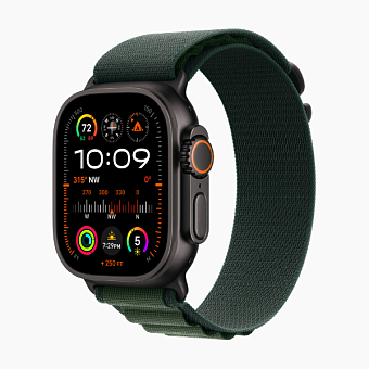 Смарт-часы Apple Watch Ultra 2 2024 49mm Black Alpine Loop Dark Green