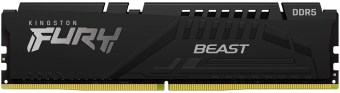 Модуль памяти DDR5 16Gb 5200MHz Kingston FURY Beast Black