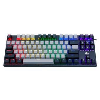 Клавиатура проводная Gembird KB-G600 Rainbow Black
