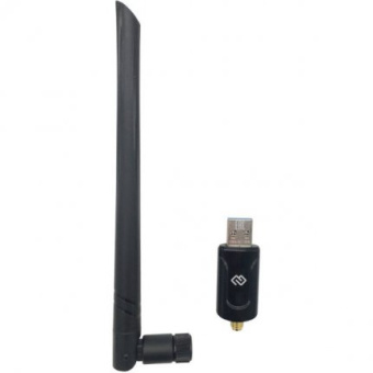 Сетевая карта USB3.0 Digma DWA-AC1300E AC1300, 1 антенна