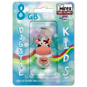Флешка . 8Gb Mirex Cow USB Корова