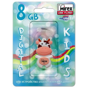 Флешка . 8Gb Mirex Cow USB Корова