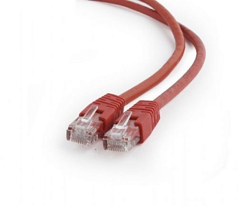 Кабель патч-корд .Patch cord кат.6  0.5м, красный