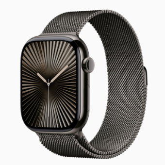 Смарт-часы Apple Watch Series 10 46mm Titanium Milanese Loop Slate