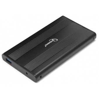 Внешний контейнер USB3.0 -> SATA 2.5", Gembird EE2-U3S-5, алюминий, чёрный