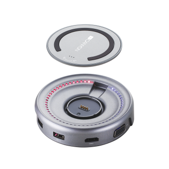 Концентратор USB-C - 6-in-1-multi-port, Canyon CNS-TDS07DG, серый