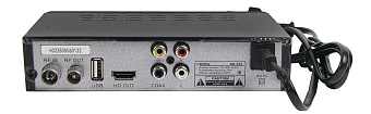 Тюнер TV Сигнал Эфир HD-225 DVB-T2, черный