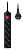 Сетевой фильтр BURO 3м (5 розеток) Black