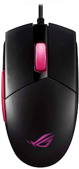 Мышь проводная ASUS ROG Strix Impact II Electro Punk черный