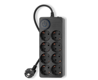 Сетевой фильтр Ippon BK-8-EU-5-16-B 5.0м (8 розеток) черный