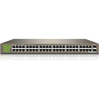 Коммутатор 48 port Tenda TEG1050F 1000 Мбит/с 2*SFP