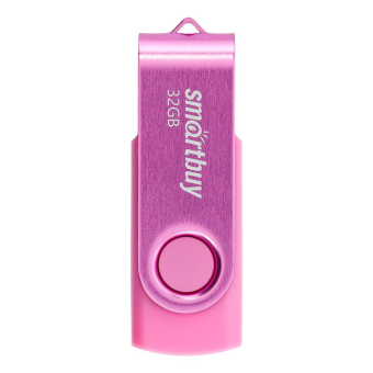 Флешка .32Gb SmartBuy Twist USB2.0 розовый