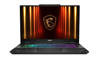 Ноутбук MSI Cyborg A17 AI B2HWFKG-048XRU Ryzen 7 260/16G/512 SSD/RTX5060-8G/17.3"FHD/DOS/Black (черный)