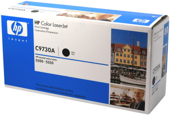 Картридж лазерный HP 645A (C9730A) для HP 5500/5550, 13000 стр. чёрный